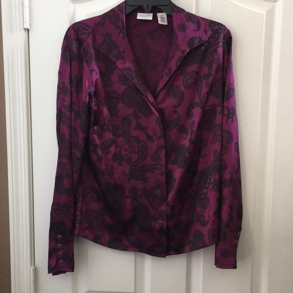 FINAL MARKDOWN Ladies Covington blouse medium
